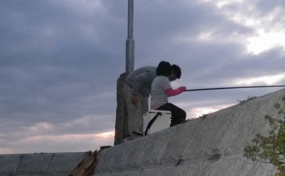 小豆島で釣り