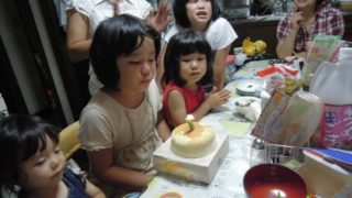 次女の誕生日