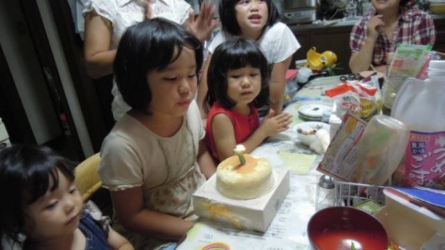 次女の誕生日