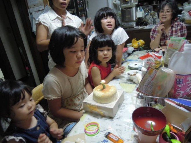 次女の誕生日