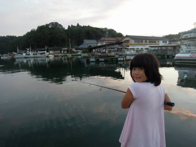 イカ釣り