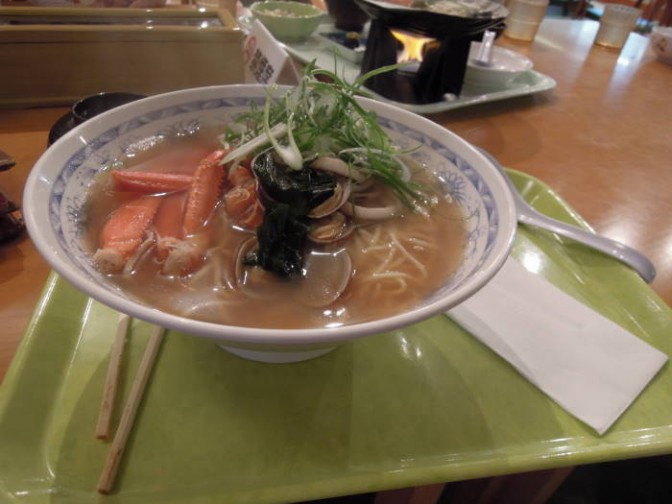 カニ入り塩ラーメン