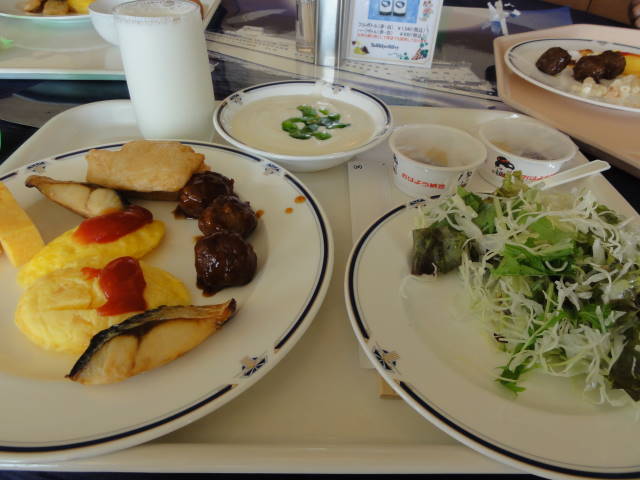 朝食ビュッフェ