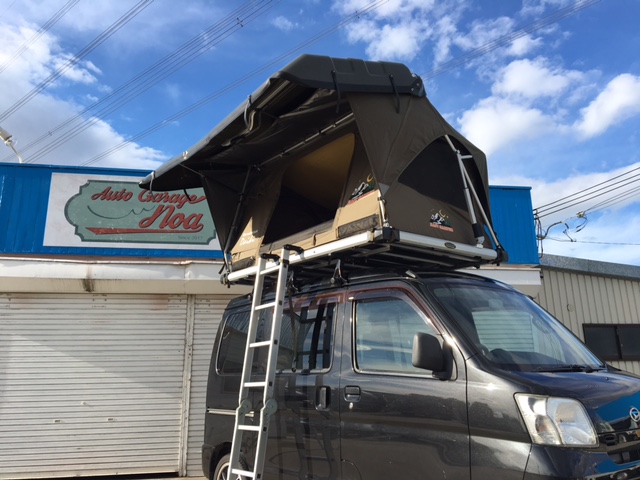 ルーフテントの関西販売代理店
