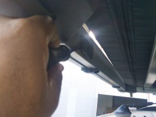 ルーフテントのパーツ交換