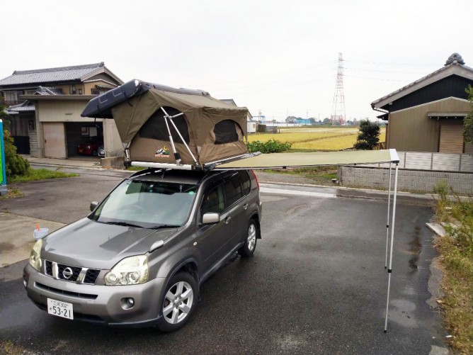 中古ルーフテント