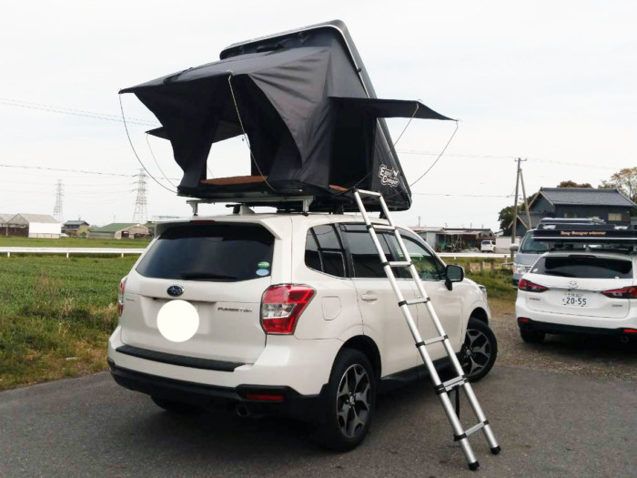 シェル型ルーフテント